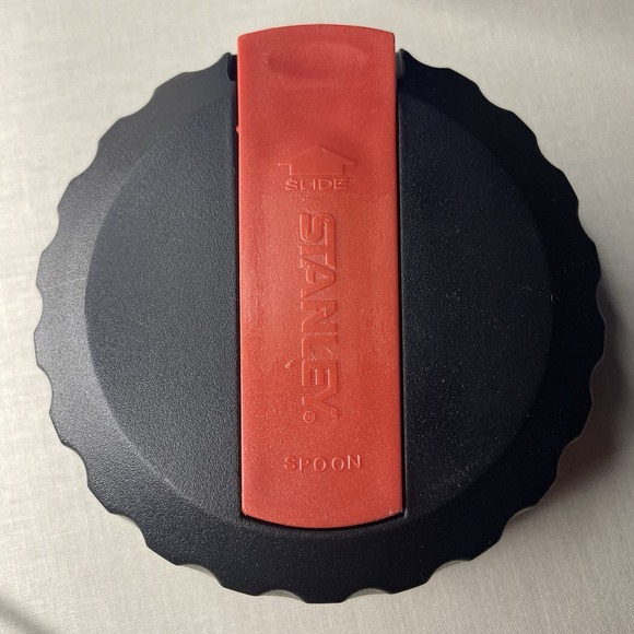 Stanley 17oz Insulated Food Jar Soup Mug w Handle Lid & Sliding Spoon Blue - Picture 2 of 10